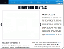 Tablet Screenshot of dolanrentals.com